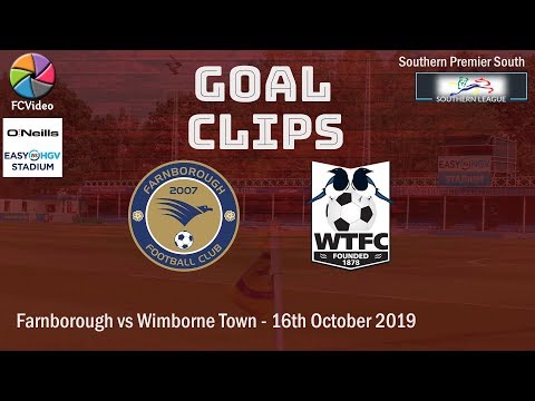 2019-10-16 | Farnborough vs Wimborne Town | Goals