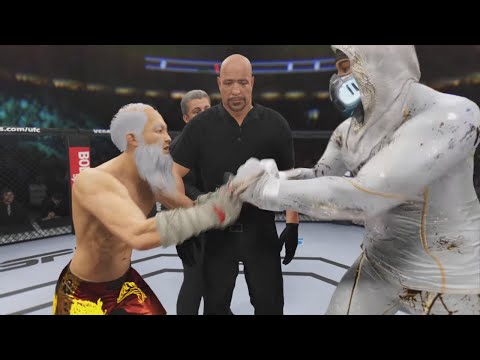 UFC 4 - Old Bruce Lee vs. White Ninja - Crazy UFC 👊🤪