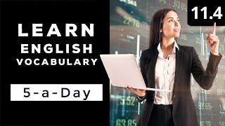 Learn English Vocabulary Daily #11.4 - British English Podcast