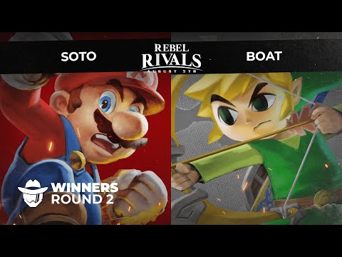 Soto (Mario) vs BOAT (Toon Link) | Winners Round 2 | Rebel Rivals 9