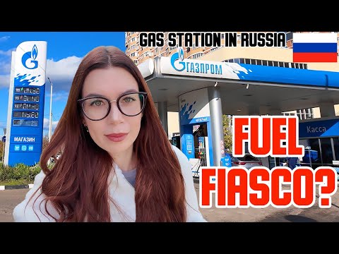 NO FUEL in RUSSIA? A Gazprom Gas Station, Car Loans, Russian Amazon VLOG