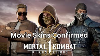 Mortal Kombat 2 Movie Skins Confirmed for Mortal Kombat 1 and More!