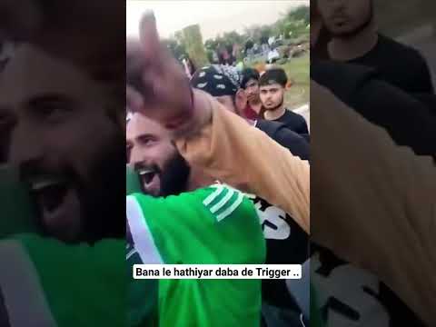 Trigger Daba diya.. #flow #music #rap #streetmusician #rapperlife #crowd