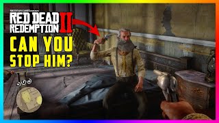 Can You Stop This Old Man From Shooting Himself In Red Dead Redemption 2? (RDR2 SECRETS)