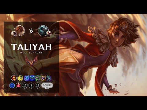 Taliyah Support vs Senna - EUW Grandmaster Patch 12.7