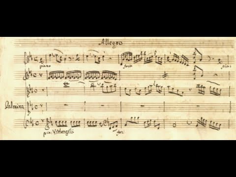 N. Jommelli: Incerta, smarrita (La critica, Aria di Palmira)