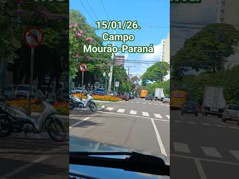 Cidade de Campo Mourão no Paraná.