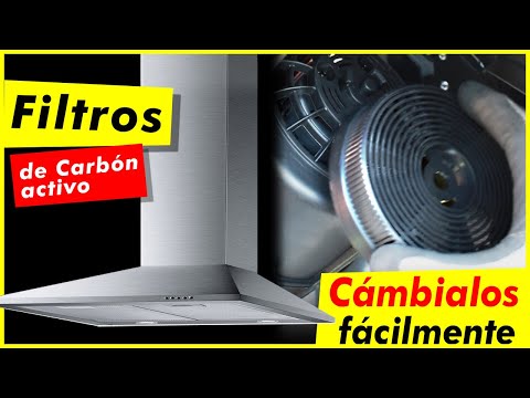CÓMO CAMBIAR los FILTROS de CARBÓN activo en CAMPANAS extractoras | Mepamsa