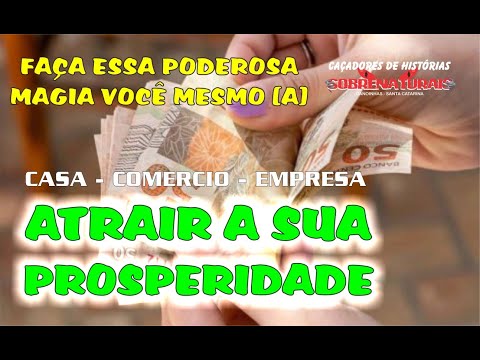 PODEROSA MAGIA PARA PROSPERIDADE, DINHEIRO E REALIZAÇÕES.