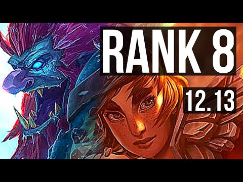 TRUNDLE vs TALIYAH (JNG) | 4/0/6, Rank 8 | KR Challenger | 12.13