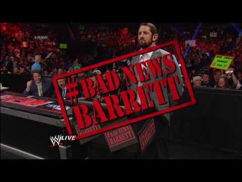 Bad News Barrett makes his debut: Raw, Dec. 2, 2013