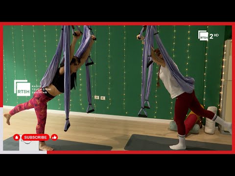 Aerial Yoga - joga për “guximtarët” | Receta e lumturisë