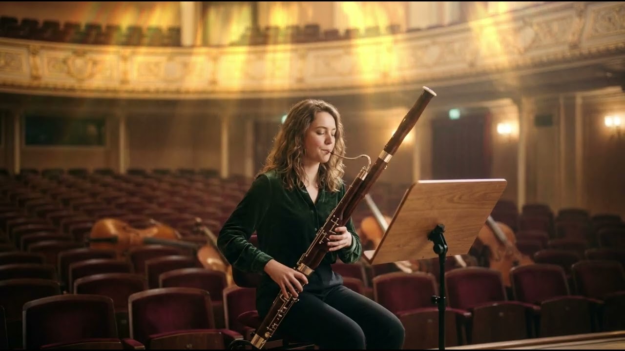 Instrumental Female Hum | Calm and Soft Bassoon | Soft Orchestral Pads For Relaxing