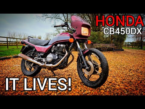 FORGOTTEN ABOUT FOR 16 YEARS, ITS ALIVE!!! HONDA CB450DX CLASSIC BIKE RESTORATION COMPLETED | PART 3