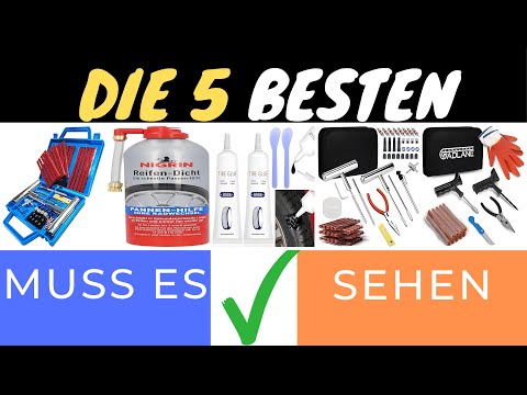 DIE BESTEN REIFENREPARATUREN FÜR AUTO & FAHRAD 🚗🛠️ | TOP 5 REPARATURSETTE IM VERGLEICH! 🏆