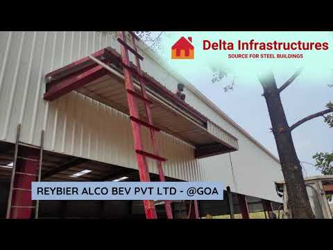 Steel panel build pre engineered multistorey building struct...