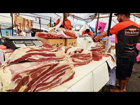 A FEIRA DE CUPIRA-PE TEM CARNES DE LUXO. ISTO É NORDESTE!!!