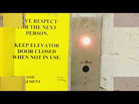 Vintage Marshall hydraulic freight Elevator - The Block Northway - Ross Township (Pittsburgh), PA