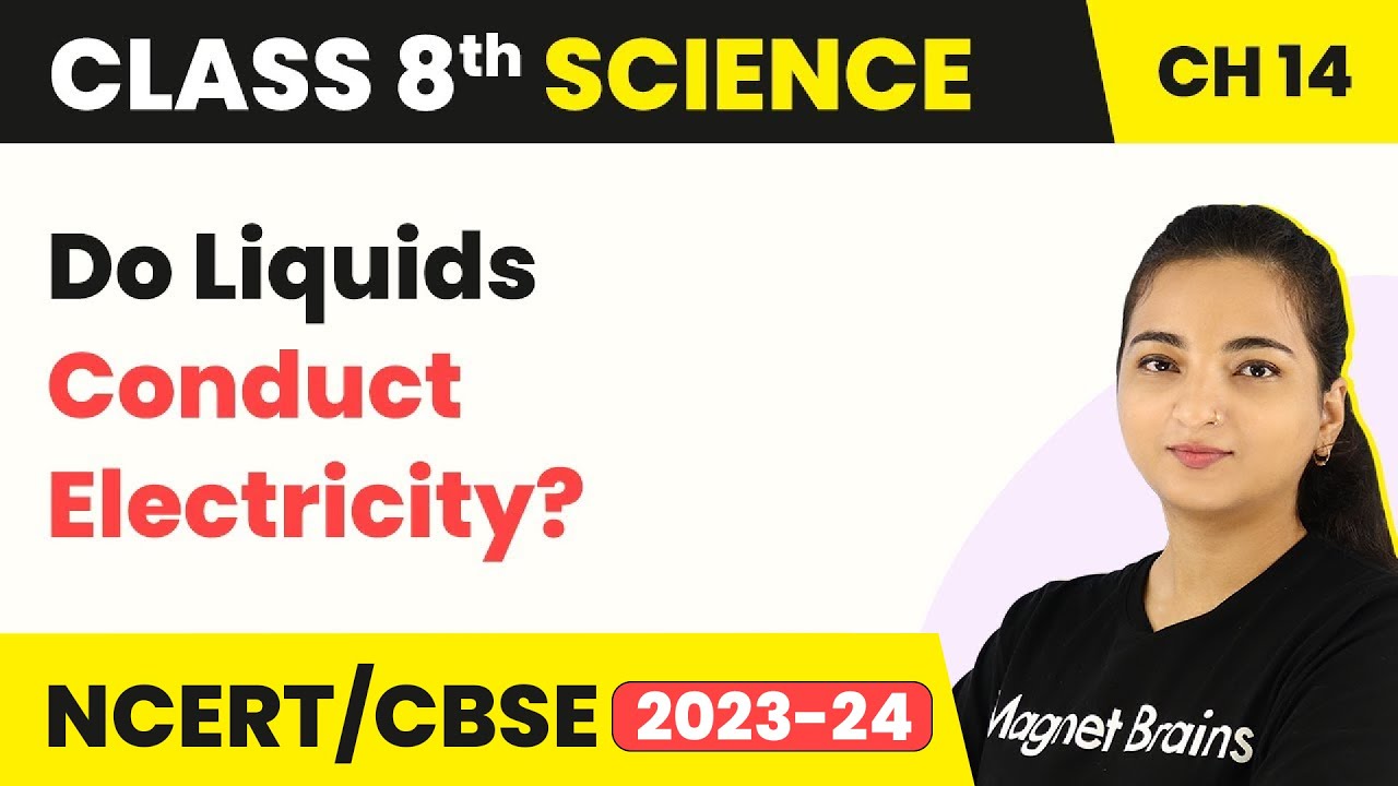 Class 8 Science Chapter 14 | Do Liquids Conduct Electricity? - Chemical Effects of Electric Current