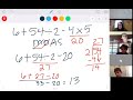 4th Grade Zoom Meeting 4 6