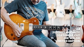 Video thumbnail for Today's Thunder Road Quick Riff: 2021 PRS PRS McCarty 594 Singlecut Joe Walsh Limited McCarty by Thunder Road Guitars