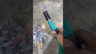 Paku beton 100 pcs buat pistol paku, pas untuk pemasangan dan konstruksi. #pakubeton #pakutembak #pi