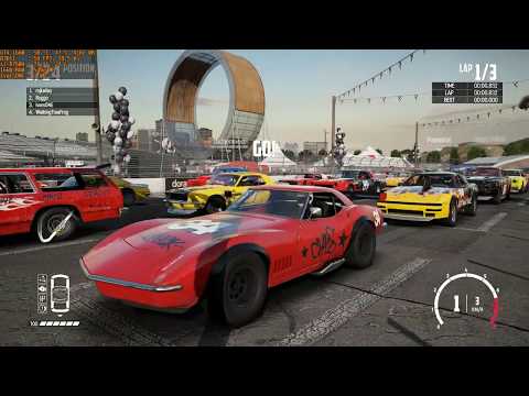 Wreckfest Walkthrough Part 72 - "World Masters - Twisted Chaos" [2019]