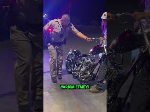 Polis Bu Motosikleti Çalıştıramadı… Sonra Bakın Ne Oldu! 😳🏍️ #shorts