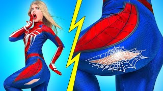 J’ai pris ma SPIDER-NOUNOU en flag’| Ma nounou est une super héroïne - Spiderwoman par LALAL’R Games