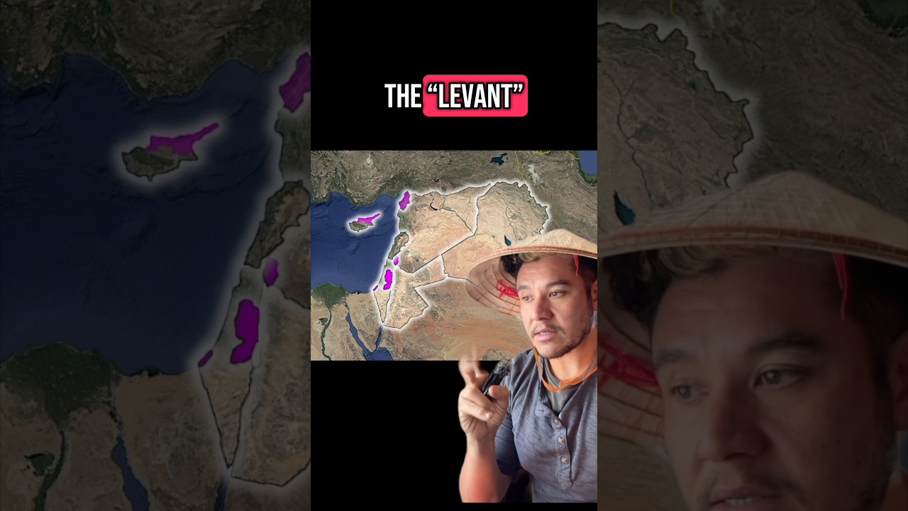The Levant (a.k.a. the Middle East) explained