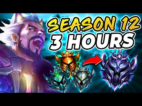 How to ACTUALLY Climb to Diamond in Season 12 with Sylas in 3 Hours - League of Legends