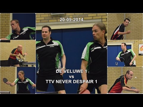 TMC: De Veluwe 1 vs TTV Never Despair 1 20.09.2014