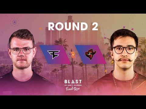 BLAST Pro Series Los Angeles 2019 - Front Row - Round 2 - FaZe Clan Vs. Renegades