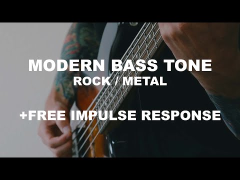 MODERN ROCK/METAL BASS TONE | Line6 Helix/HX Stomp | Tutorial | Free Preset & Impulse response