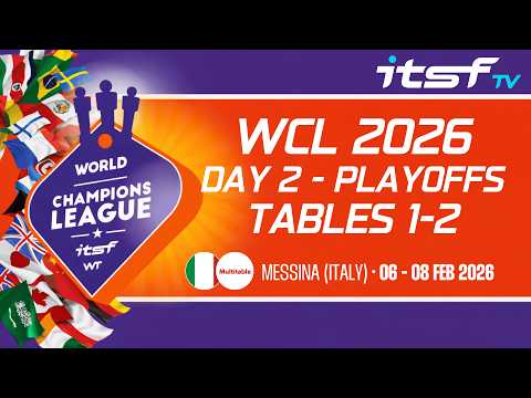 ITSF World Champions League Finals 2026 - DAY 2 PLAYOFFS - TABLES 1-2
