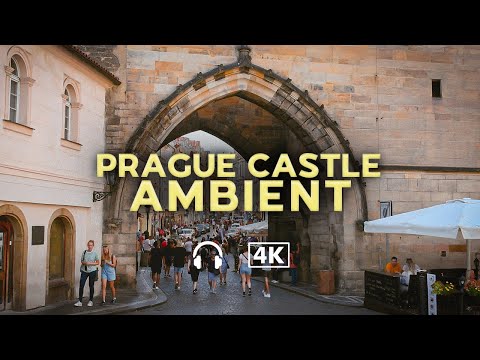 Relaxing Walk to Prague Castle for Work/Study - Ambient Walk 4K