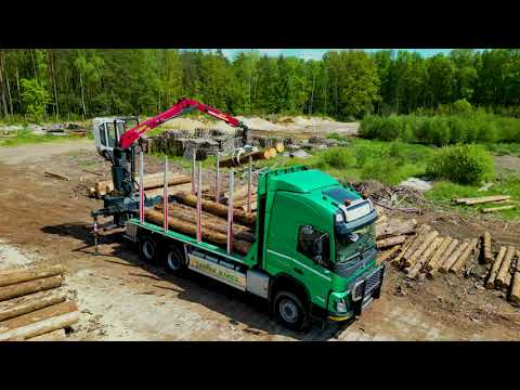 Tartak Manex ft. Szkoła doskonalenia jazdy Volvo. Czyli jak umacniamy naszą flotę transportu leśnego