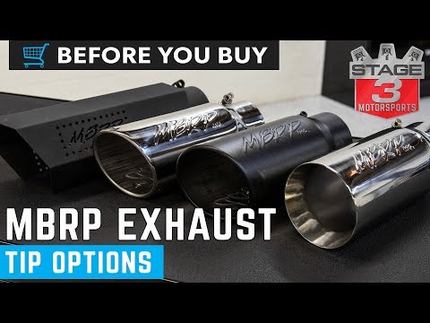 MBRP Exhaust Tip Options