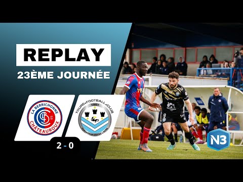N3 | J23 : CHATEAUROUX 2 - TOURS FC