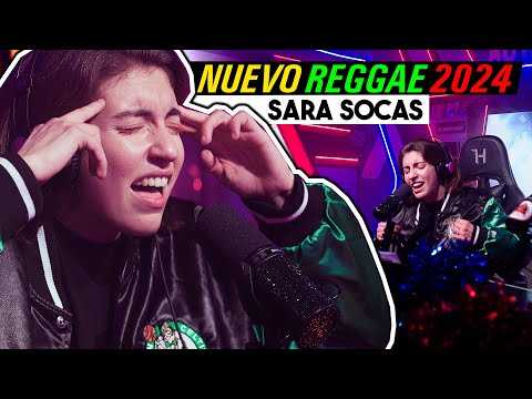 SARA SOCAS destroza el beat de REGGAE En AC RADIO SHOW