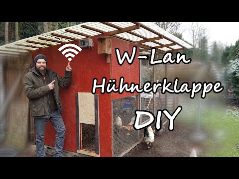 DIY Hühnerklappe mit W-Lan Steuerung