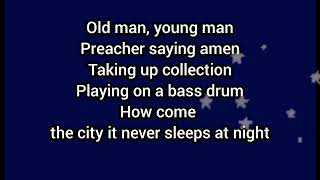 nancy sinatra,  the city never sleeps at night,karaoke