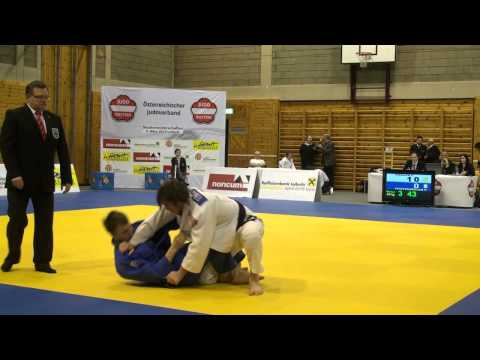 Judo ÖM 2013-90kg Pichler vs Pfistermüller