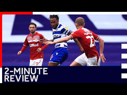 Reading 1-2 Middlesbrough (Championship 2019/2020)...