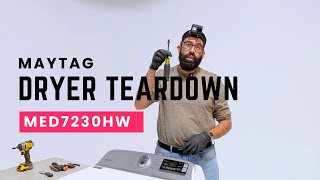 Maytag Dryer Repair MED7230HW — Teardown & Master Class