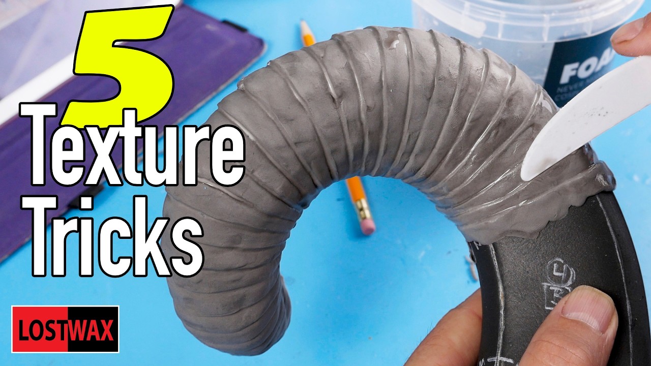 From Basic to Beastly: 5 Creative Ways to Texture Foam Horns! Cosplay Tips and Tricks.