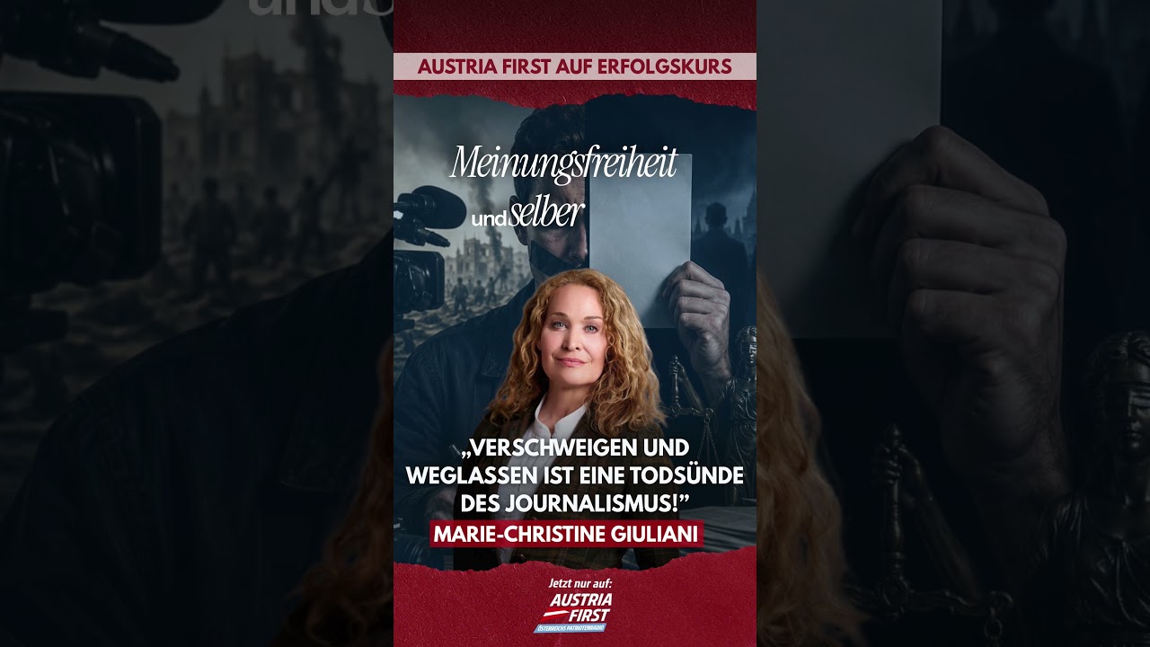 Verschweigen und weglassen ist eine Todsünde des Journalismus! - Marie Christine Giuliani