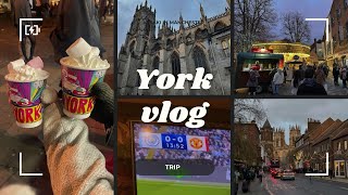 【York vlog🧙🏻‍♂️】ハリーポッター1周しか見てないけど大興奮。ヨーク最高🎅🏻🍫