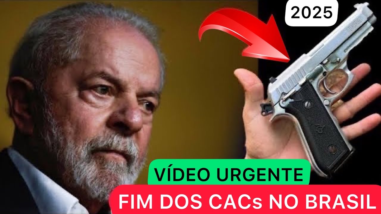 URGENTE isso vai acabar com todos CACs do Brasil