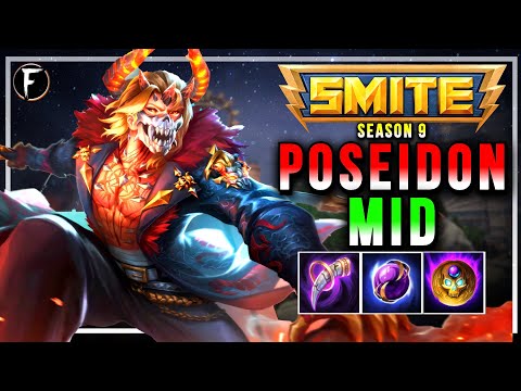 ¡QUE MOVILIDAD ABSURDA!💥 (Build Movement Speed) | RANKED CONQUEST | POSEIDON - MID | SMITE 2022